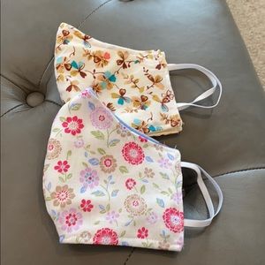 2 masks 3 ply cotton